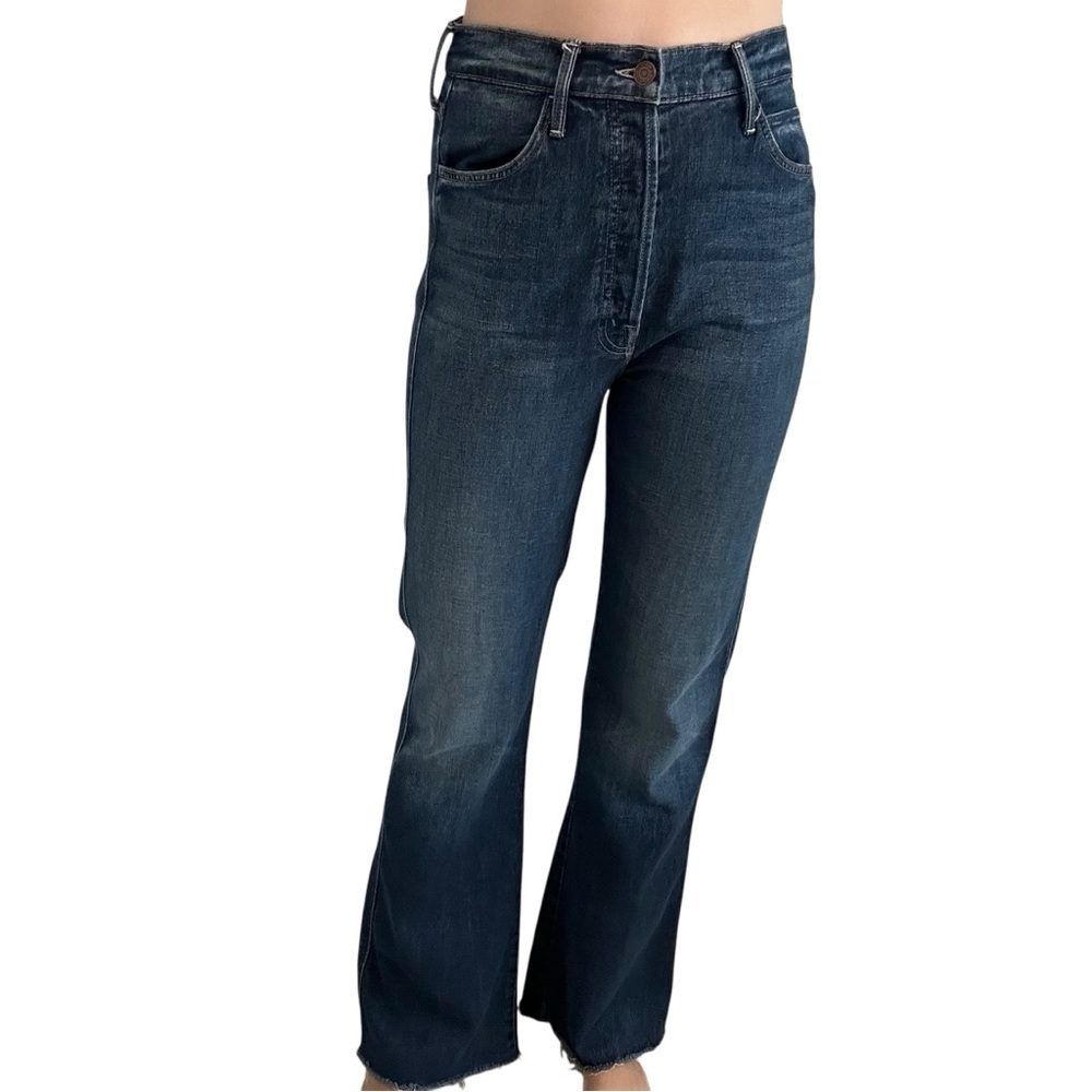 MOTHER Dark Blue Flare Jeans